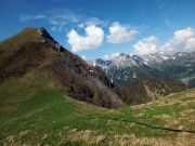 PIZZO VESCOVO (2175 m.) e MONTE BRATE (1932 m.) con giro ad anello da Foppolo il 7 giugno 2013  - FOTOGALLERY